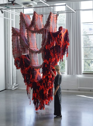 <i>The Metamorphosis of Weaving </i>   (2020)
<br>Photo: Daniela Ferro</br>